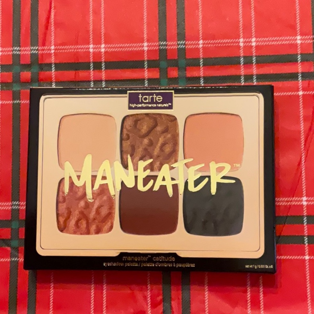 NWT Tarte maneater catitude eyeshadow palette.